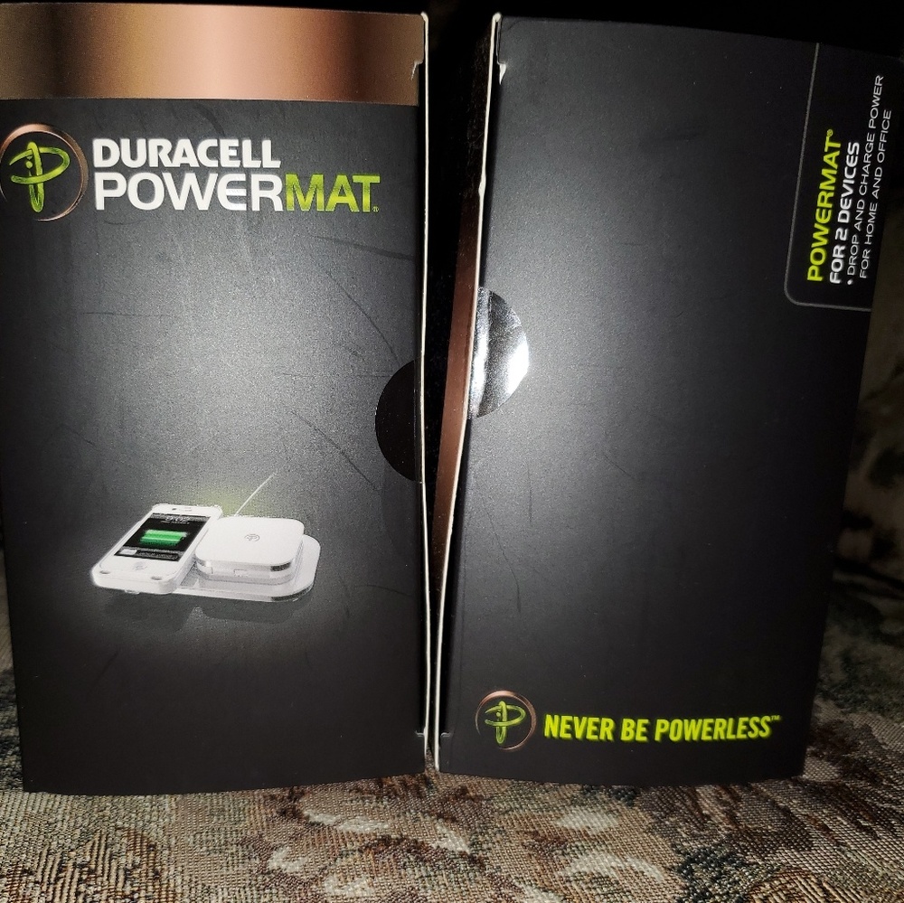 Duracell power mat.
